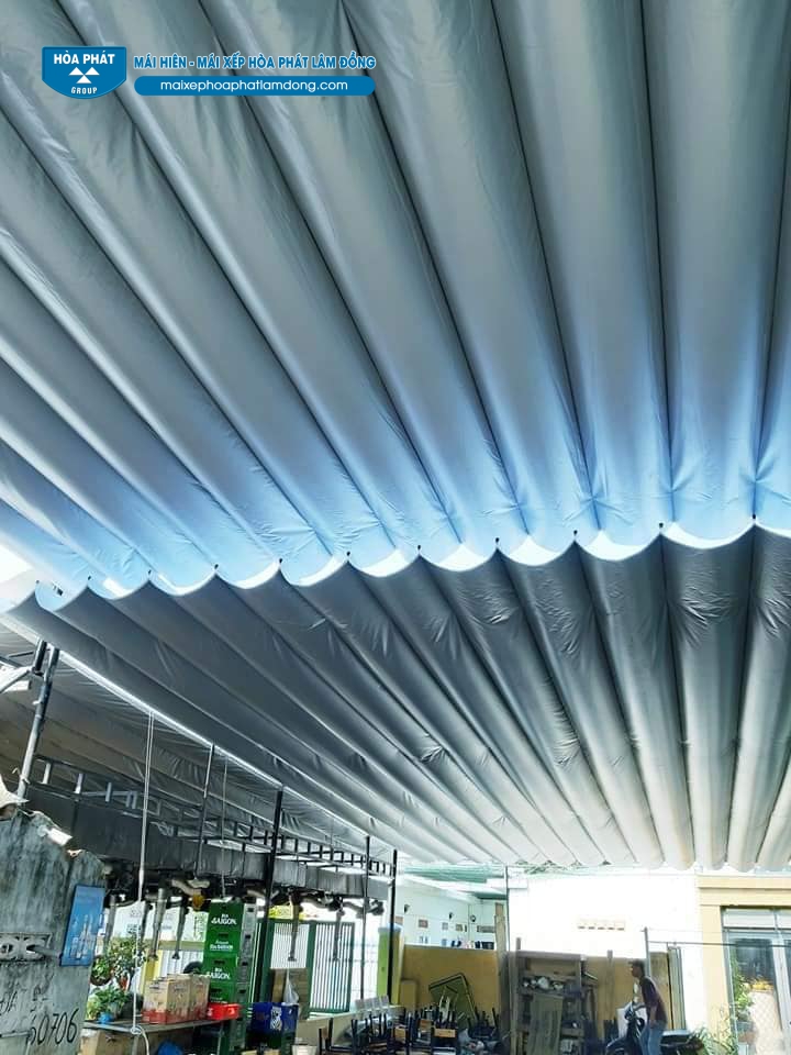 Mẫu mái xếp di động Lâm Hà Ms: 01