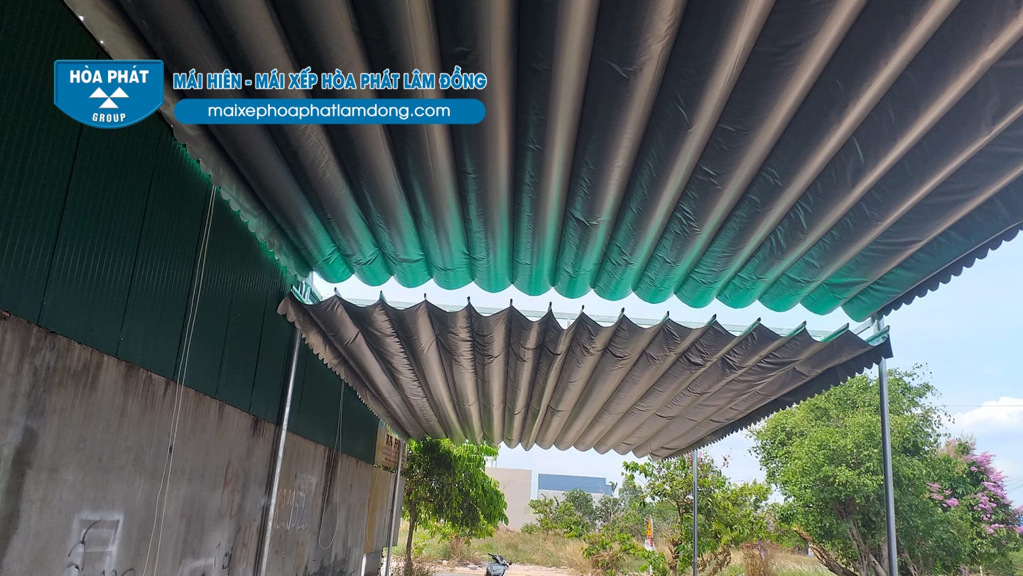 Mẫu mái xếp di động Lâm Hà Ms: 08